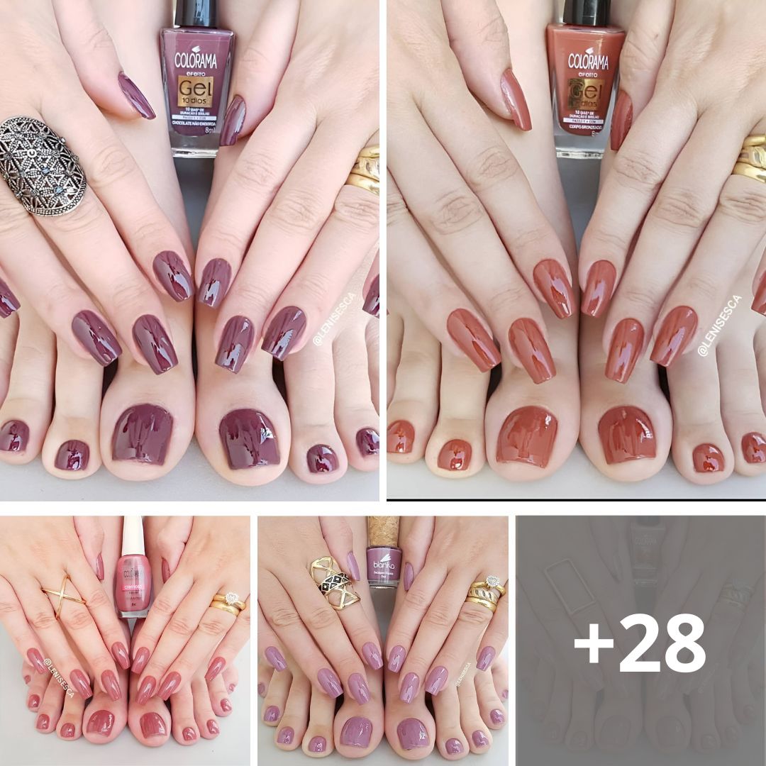 38 Coordinated Nail and Toe Designs to Try This Summer