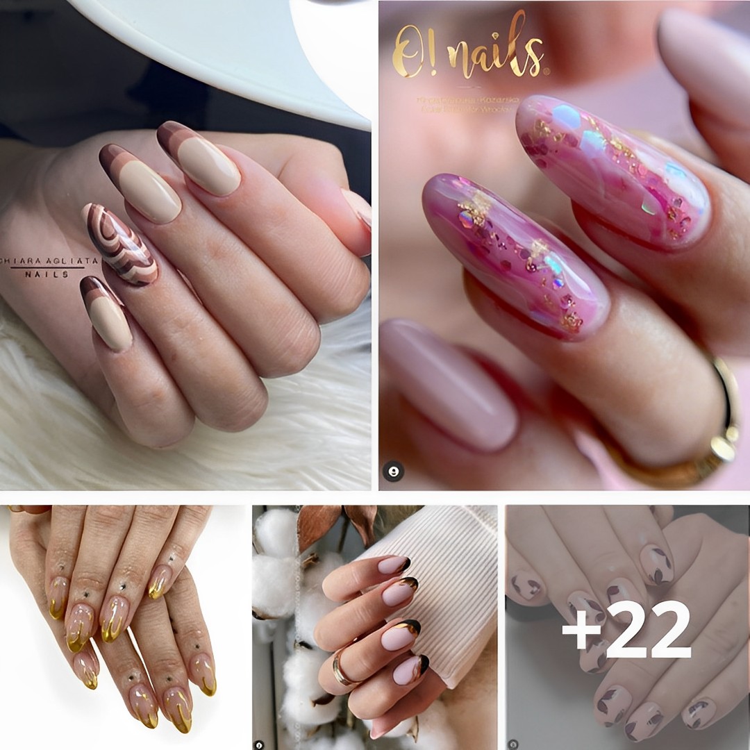 22 Charming Oval Nail Designs to Try in 2023