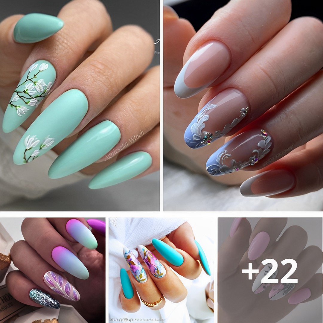 List of Eye-Catching Leaf Nail Design