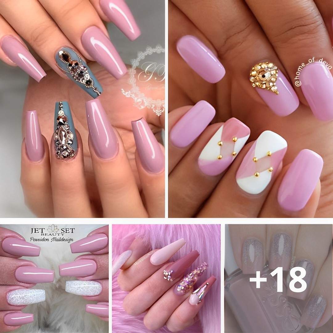 30+ Mauve Color Nail Art Designs That Will Look Perfect Froм Fingertips.