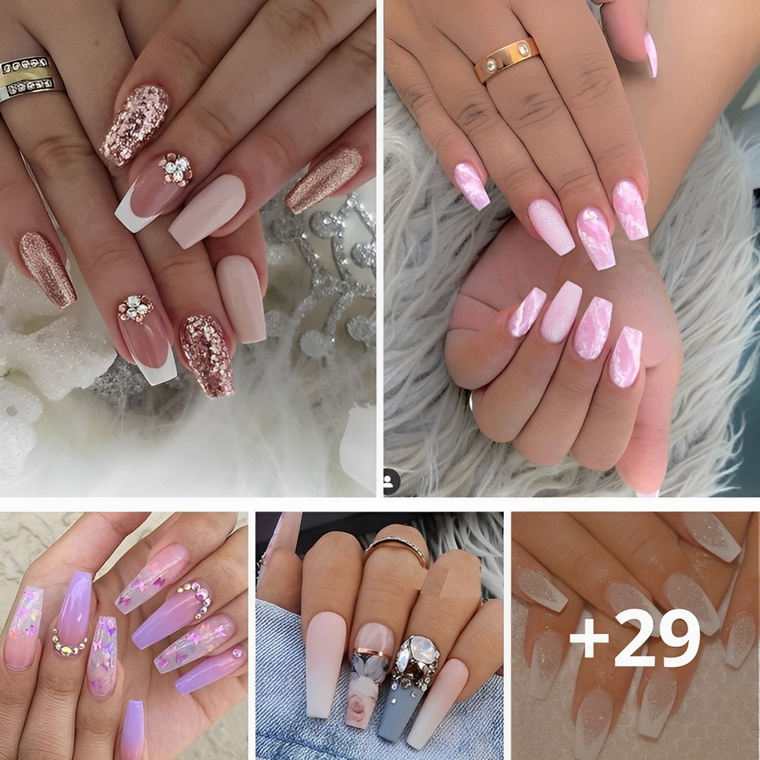 34 Most Creative Ballerina Nails For Your Complete Makeover