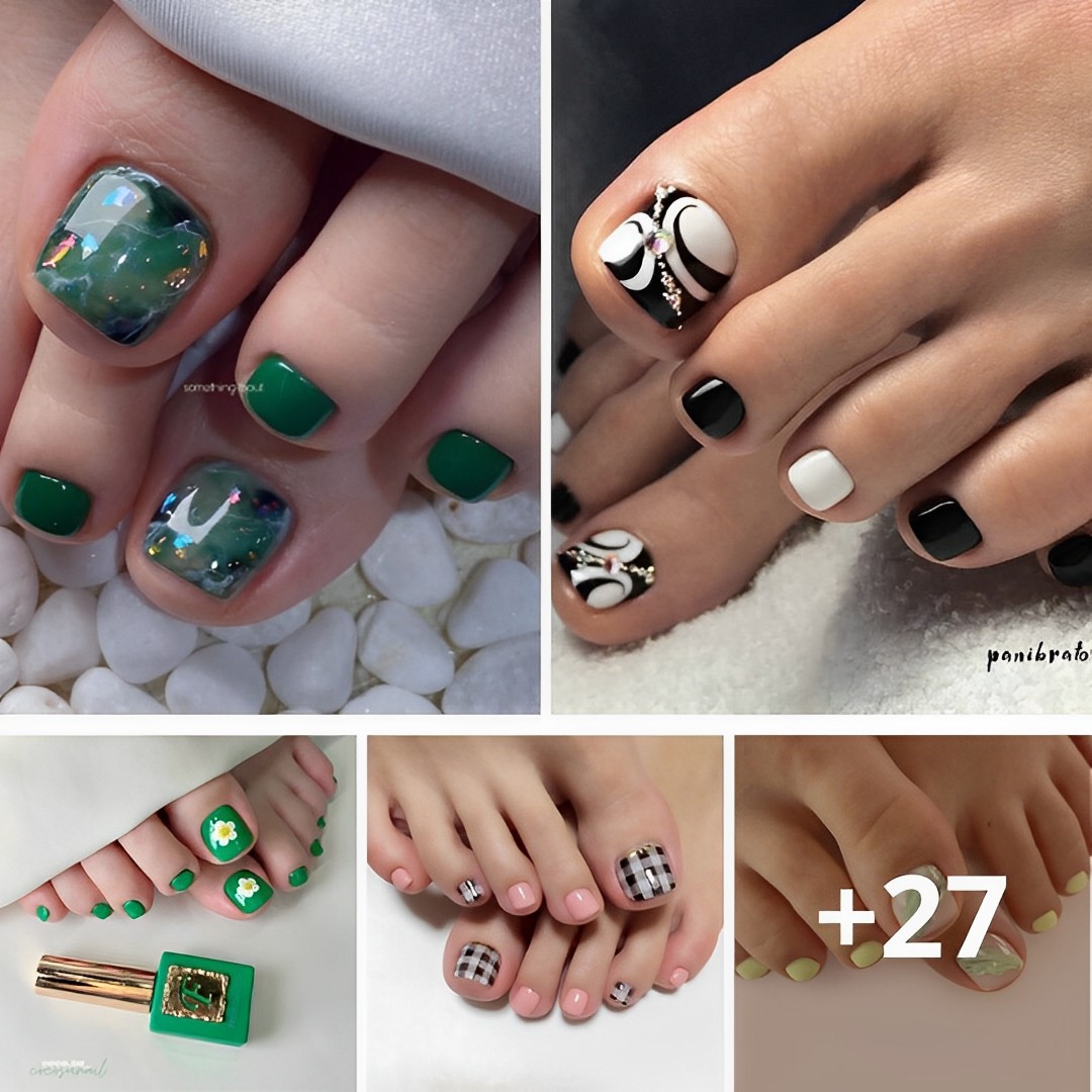 20+ Cute Toe Nail Designs That Make Having Feet More Fun