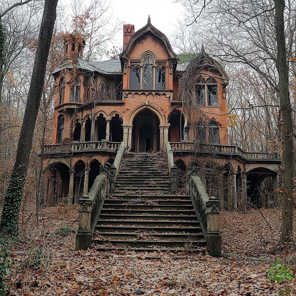 A Love Story or a Curse – Abandoned Mansion