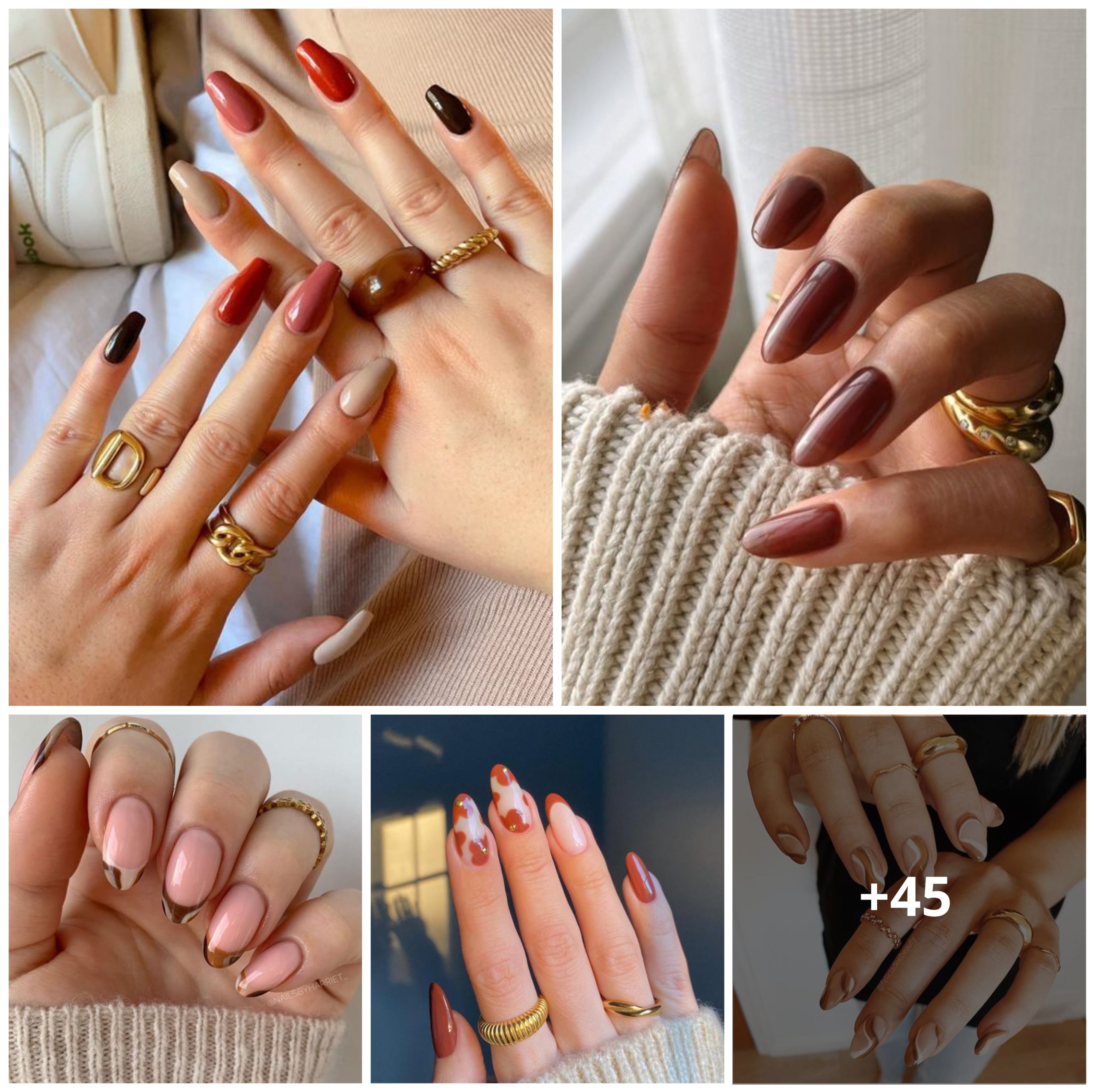 45+ Fall Nail Designs to Elevate Your Autumn Aesthetic