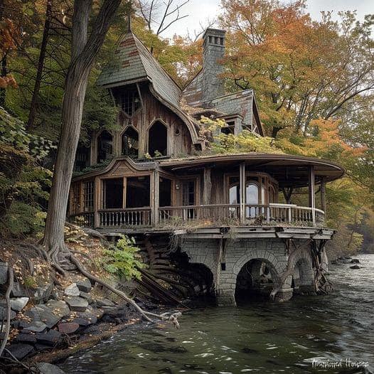 The Haunted Lake House with a Tragic Love Story