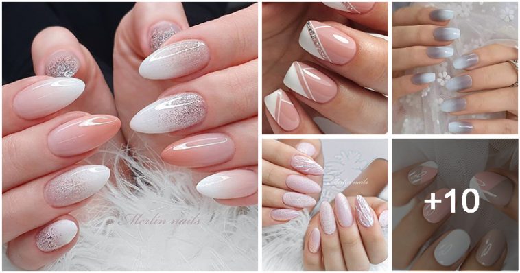 Top 68 Mind-Blowing Bridal Wedding Nails’ Art Design Ideas For The Bride-To-Be