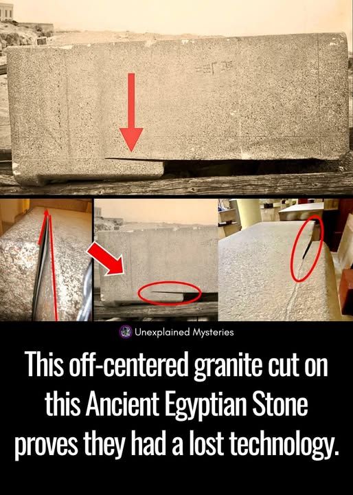 The Evidence is Cut in Stone: A Compelling Argument for Lost High Technology in Ancient Egypt