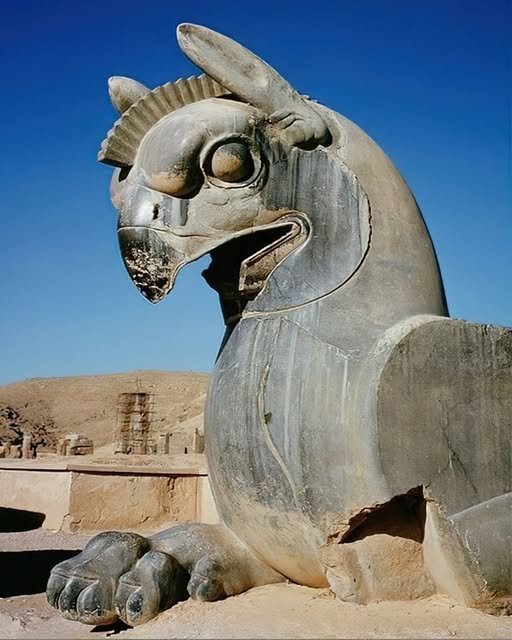 The Giant Griffin of Persepolis: A Monument to Ancient Mastery