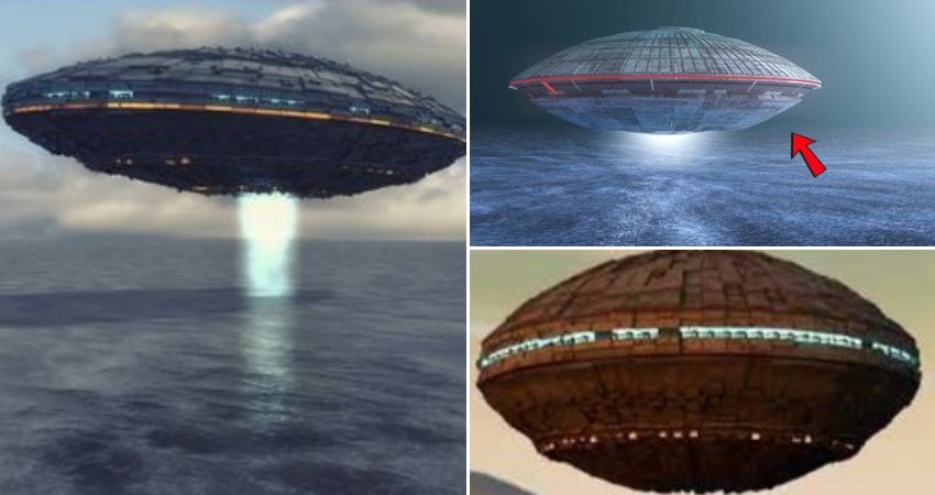 Mystery Beneath the Waves: UFO Sighting in the Vast Ocean Off the Coast of California!