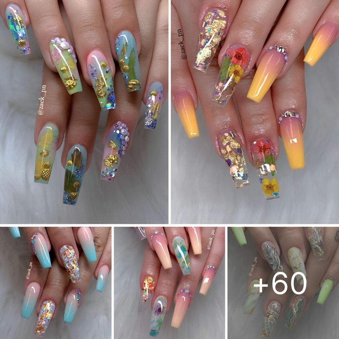 60 Stunning Coffin Nail Designs That Everyone Loves