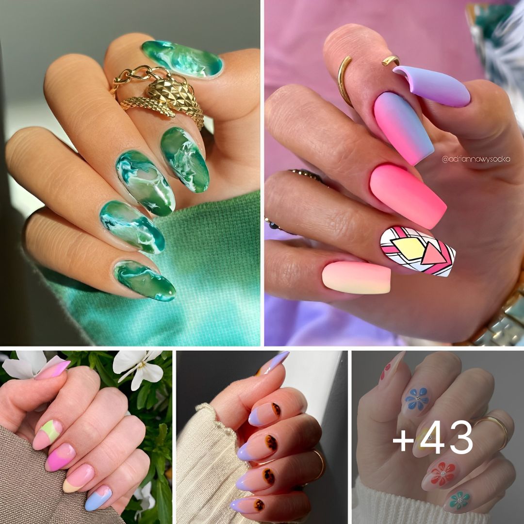 43 Cute Short Acrylic Nails Designs you’ll Want to Try