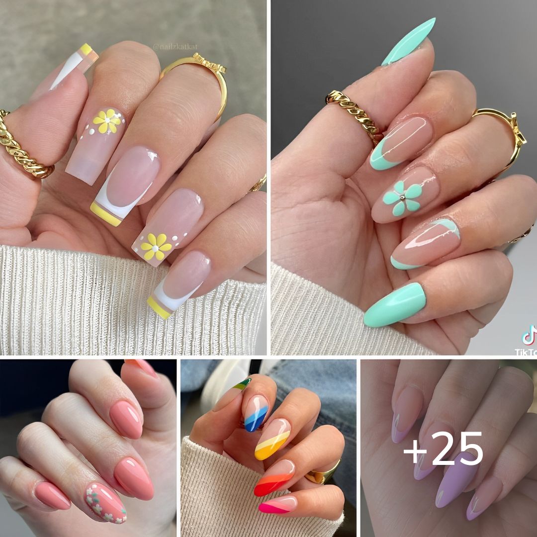 Elegantly Easy Spring Nails to Encourage You