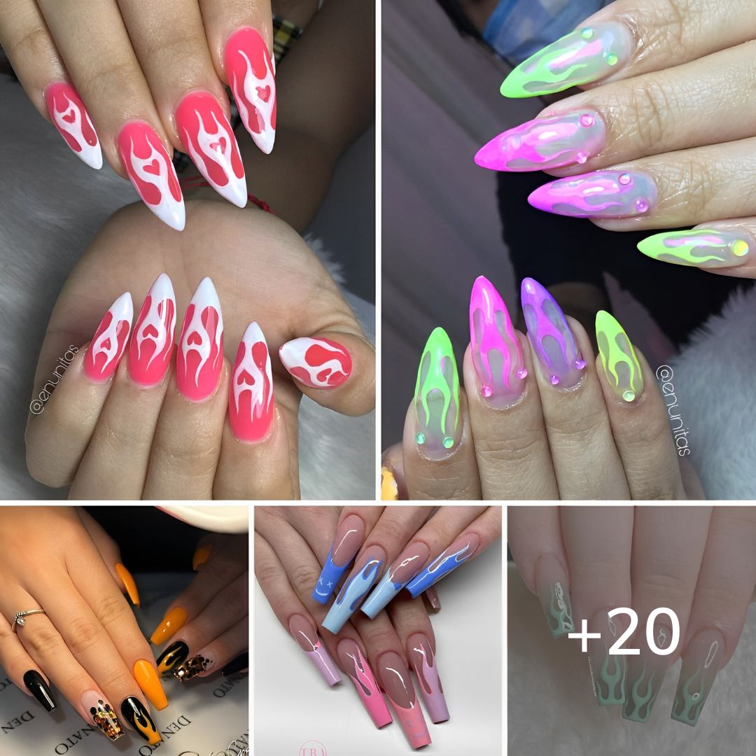 The Most Popular Flame Nails You Must Try