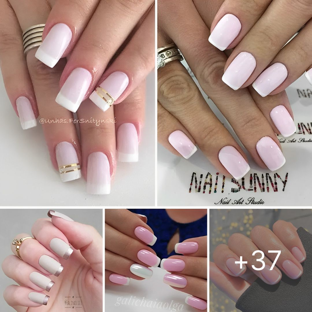 37+ Awesome French Tip Nails to Bring Another Dimension to Your Manicure