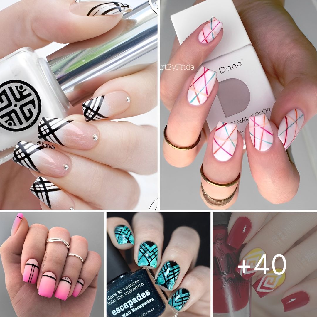 50+ Geometric Nail Artwork Concepts