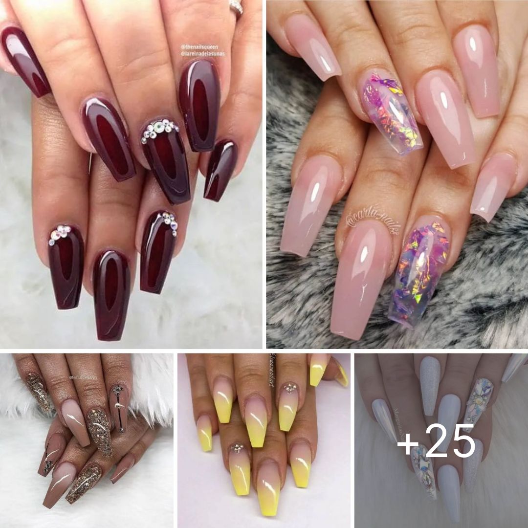 25 Awesome Coffin Nails You’ll Flip For (Ideas and Desings)