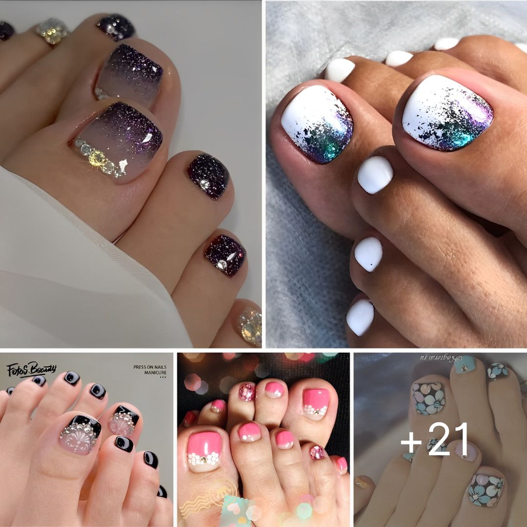 Get Ready to Sparkle with Toe Nail Bling!