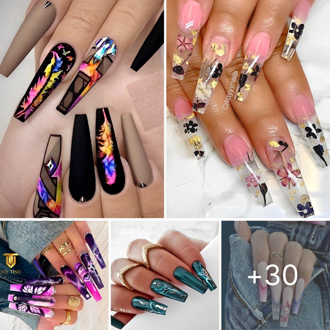 30+ Creative Ideas For Long Nail Art Designs To Try Today