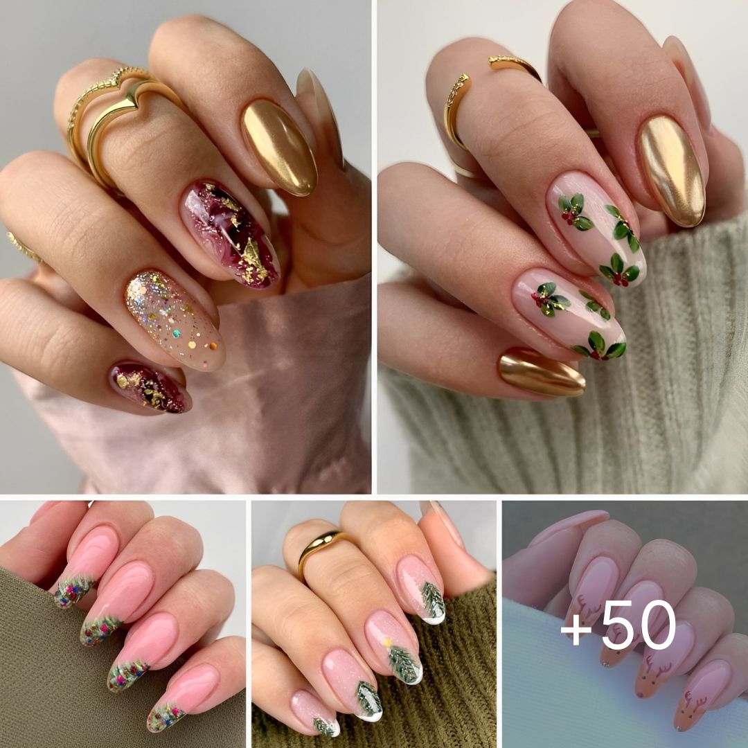 50 Gorgeous Nail Ideas to Shine Bright This Holiday Season