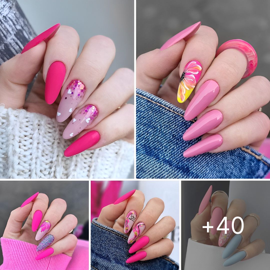 Get creative with pink nails: Stylish and creative designs