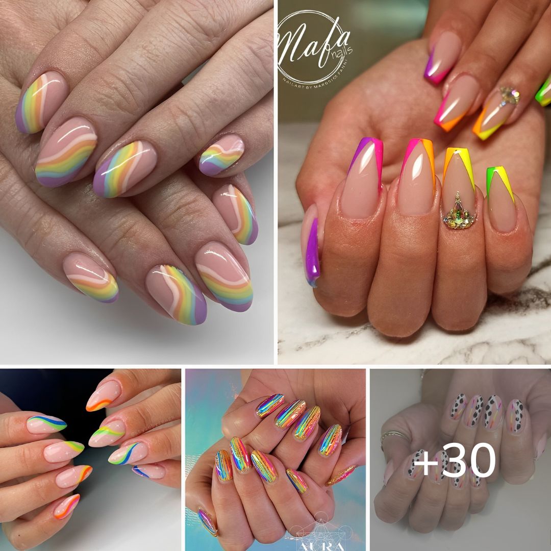 Rainbow Nails: 30+ Attractive Concepts To Encourage Your Design