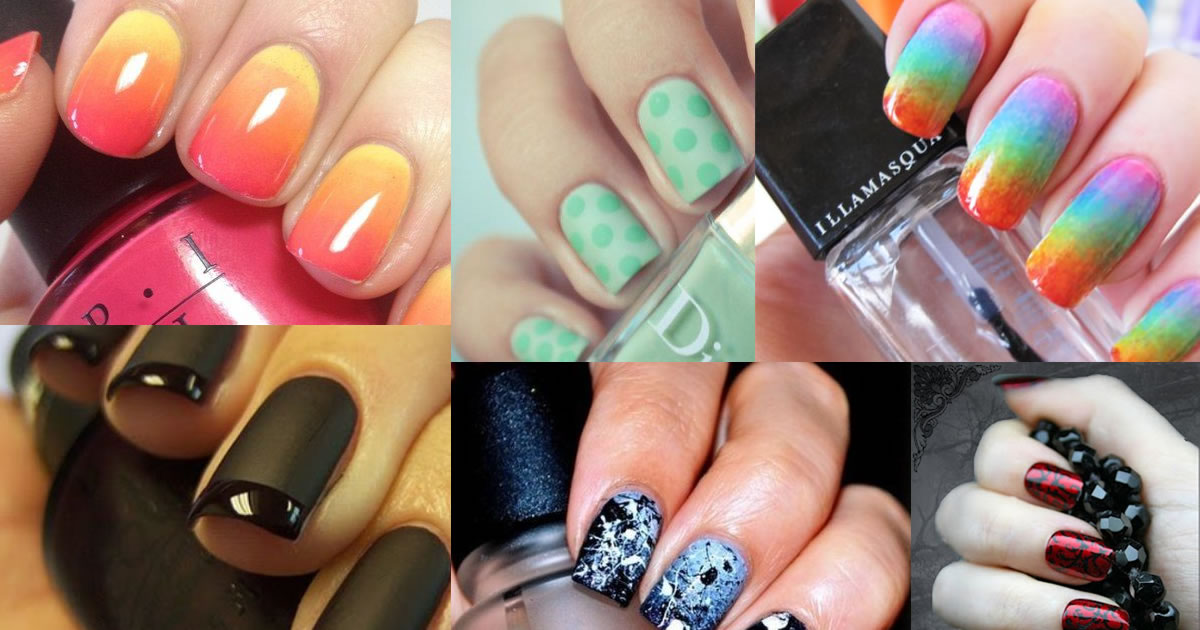 50 Beautiful Nail Art Designs & Ideas