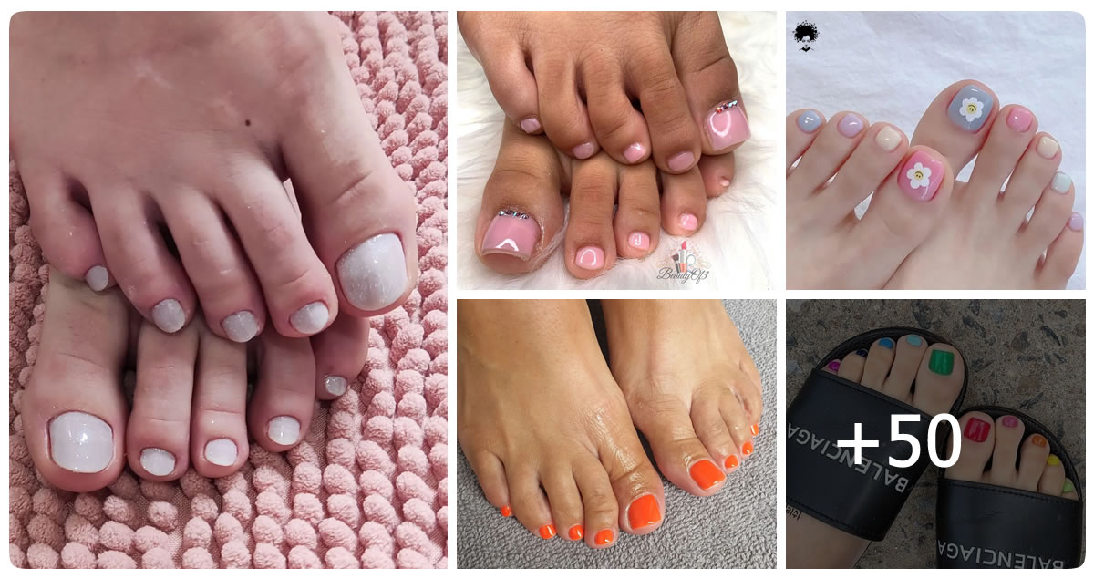 50 Beautiful Toe Nail Colors You Should Try