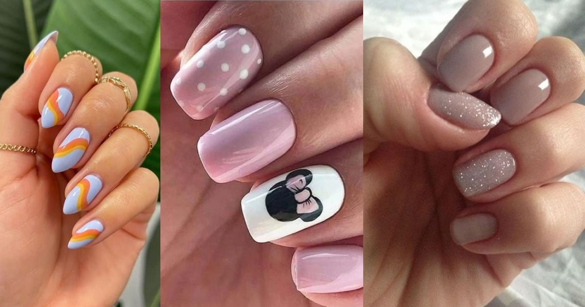 50 PH๏τOS: Easy Nail Designs You Can Do At Home