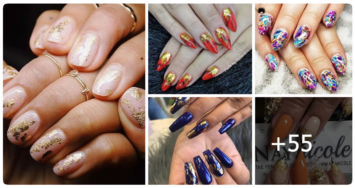 55 Fabulous Foil Nail Ideas and Designs for Your Next Special Occasion