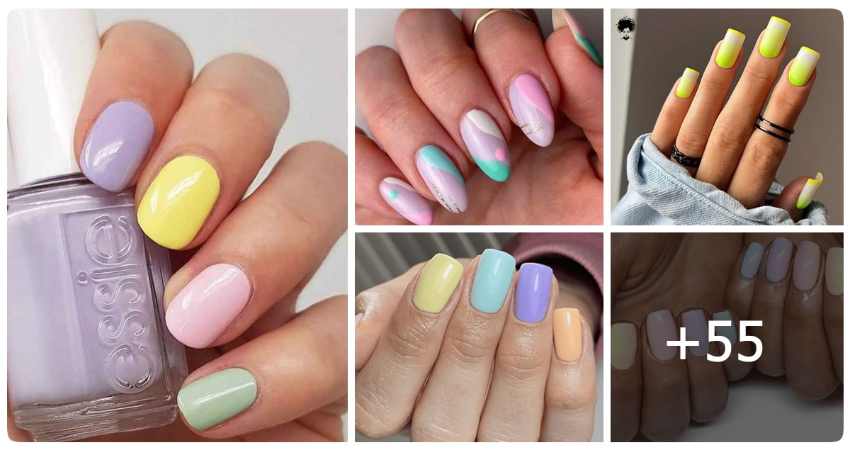 55 Pastel Nail Designs For The Cutest Spring Mani