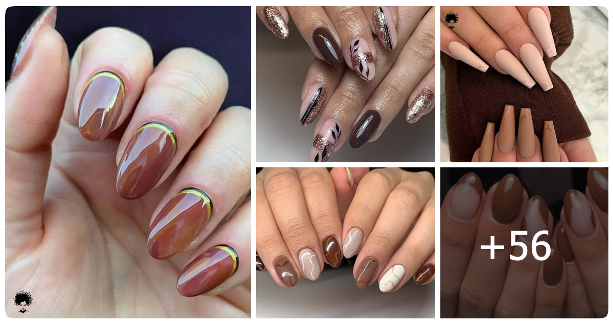 56 Brown Nails That Are Perfect For Any Season