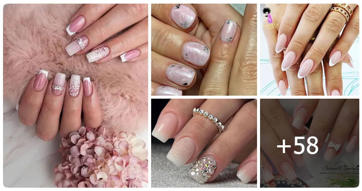 58 Cute Short Wedding Nail Designs for 2023