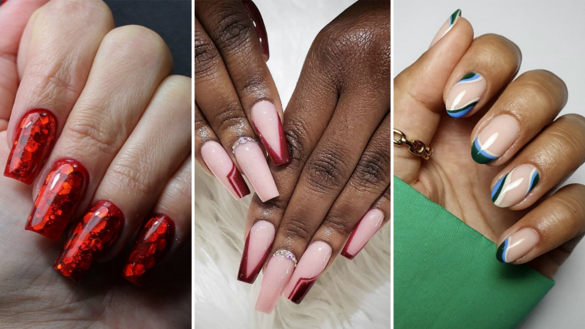 63 Festive Holiday Nail Designs to Make the Season Bright