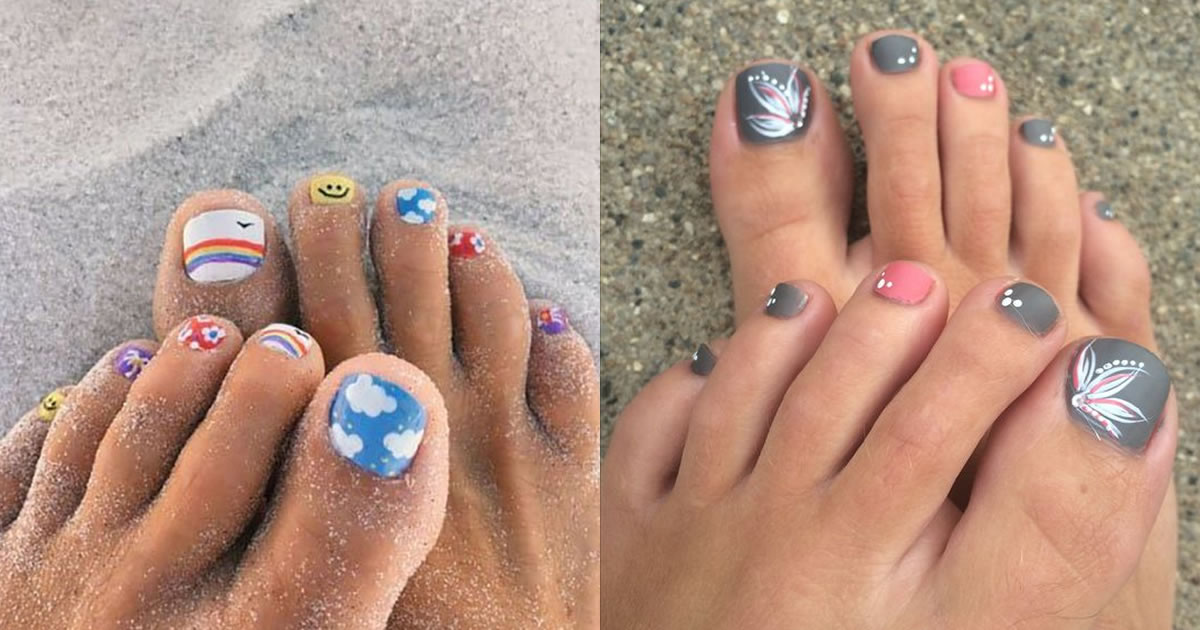 66 Stunning Summer Toe Nail Designs to Show off on the Beach