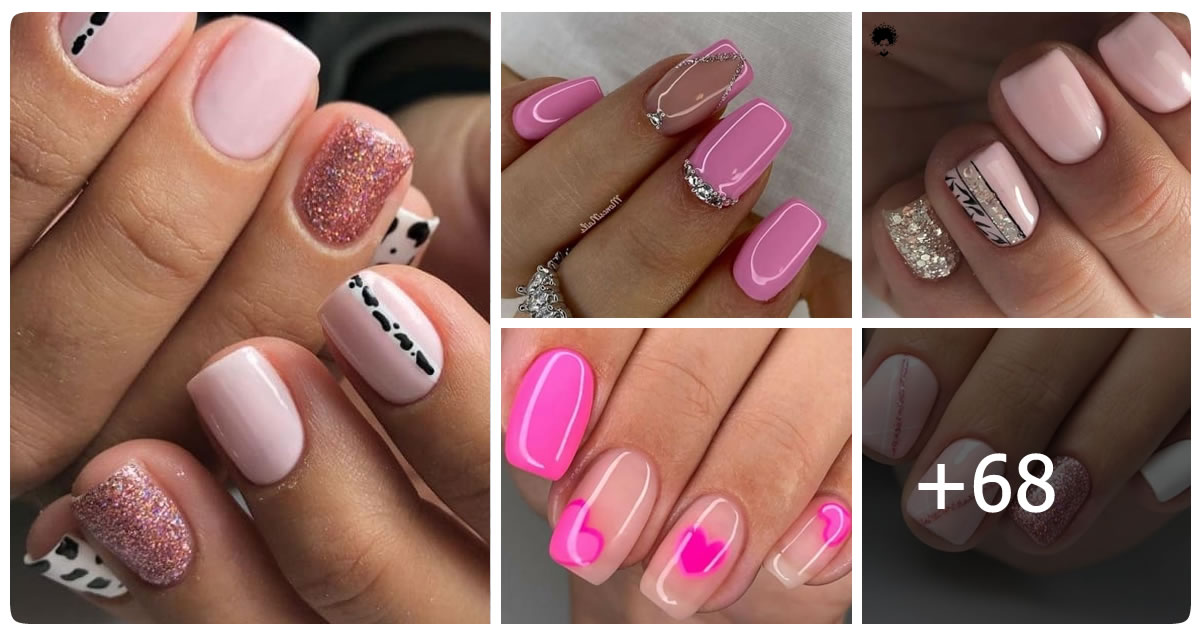 70 Short Pink Nails Perfect for Every Occasion