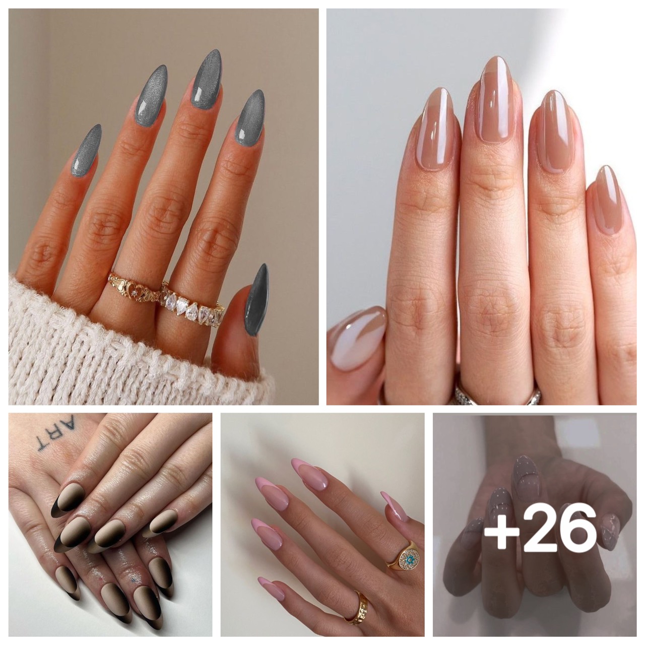 30+ French-Inspired Chrome Nail Ideas