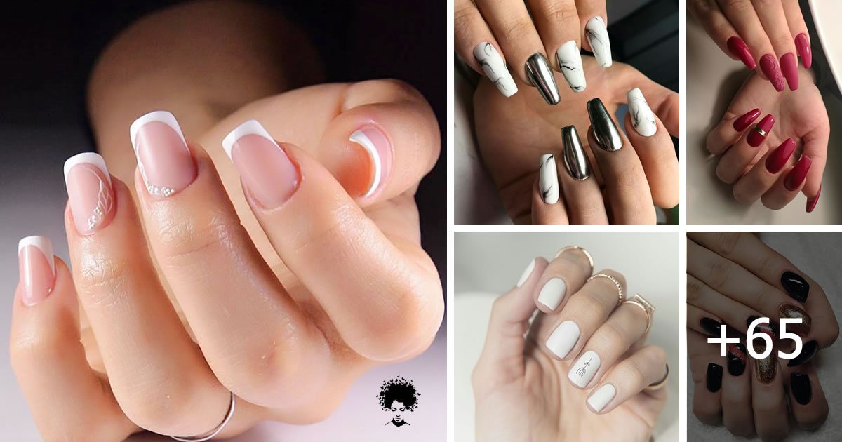 70 PH๏τos: Nail Shapes 2022: New Trends and Designs of Different Nail Shapes