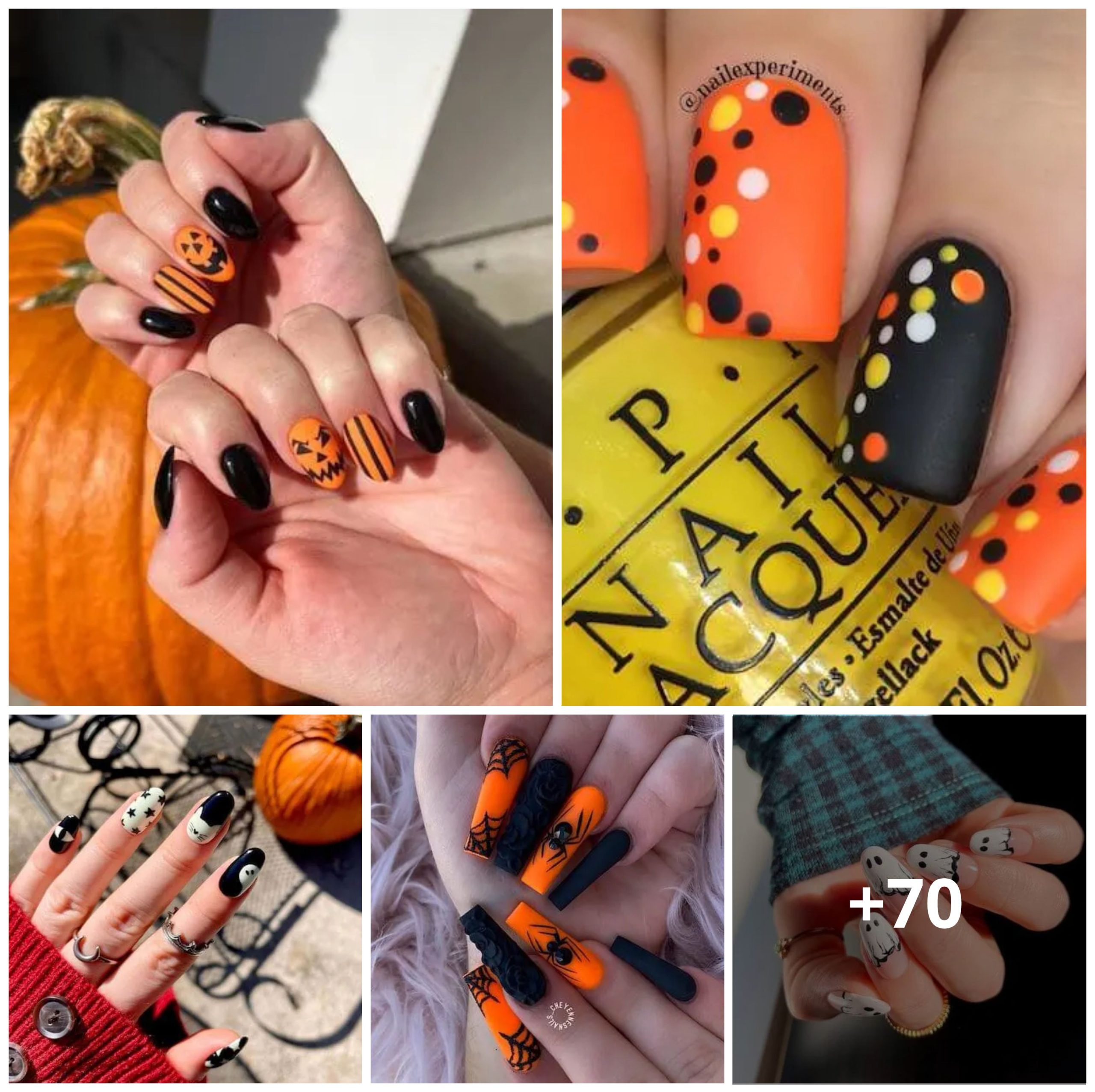 70+ Simple Easy Halloween Nails For Beginners [2024] For A Spooky And Stylish Party Look