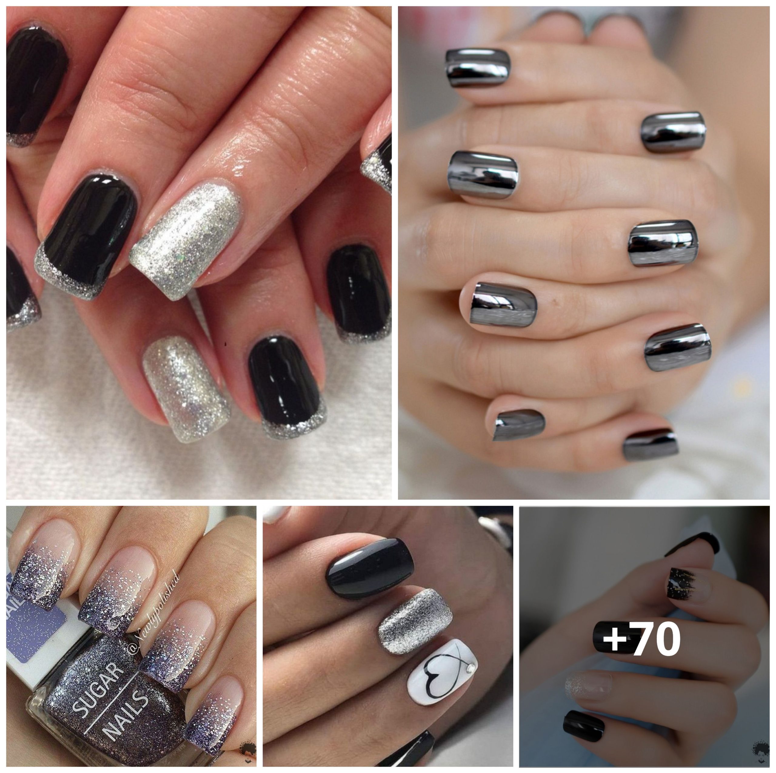 70 Trendy Nail Art Designs with Special Shapes