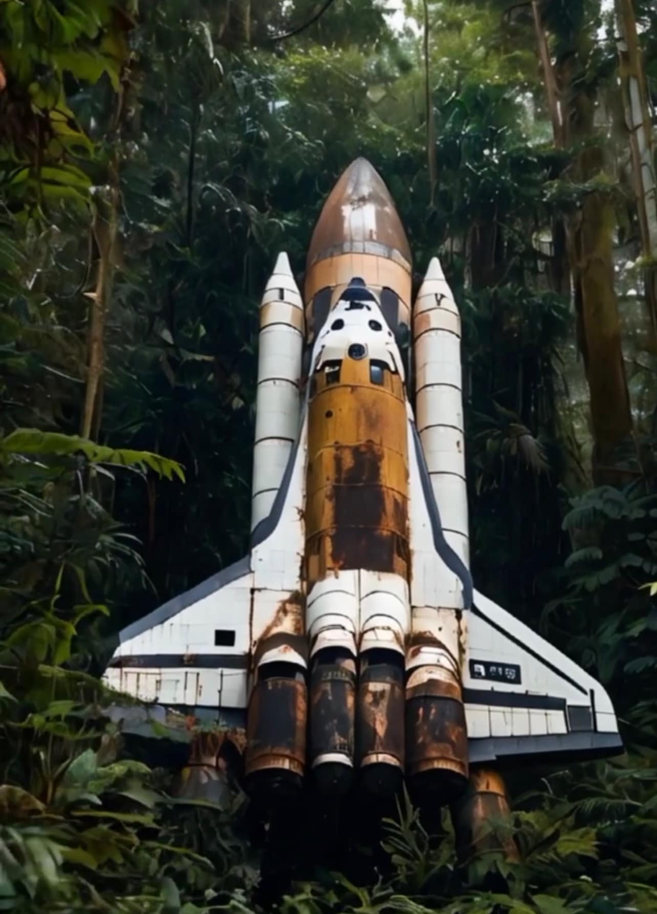 The Secret Space Shuttle Buried in the Woods