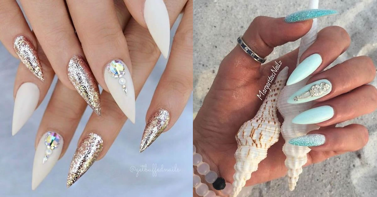 75 Bold Stiletto Nails That Will Blow Your Mind