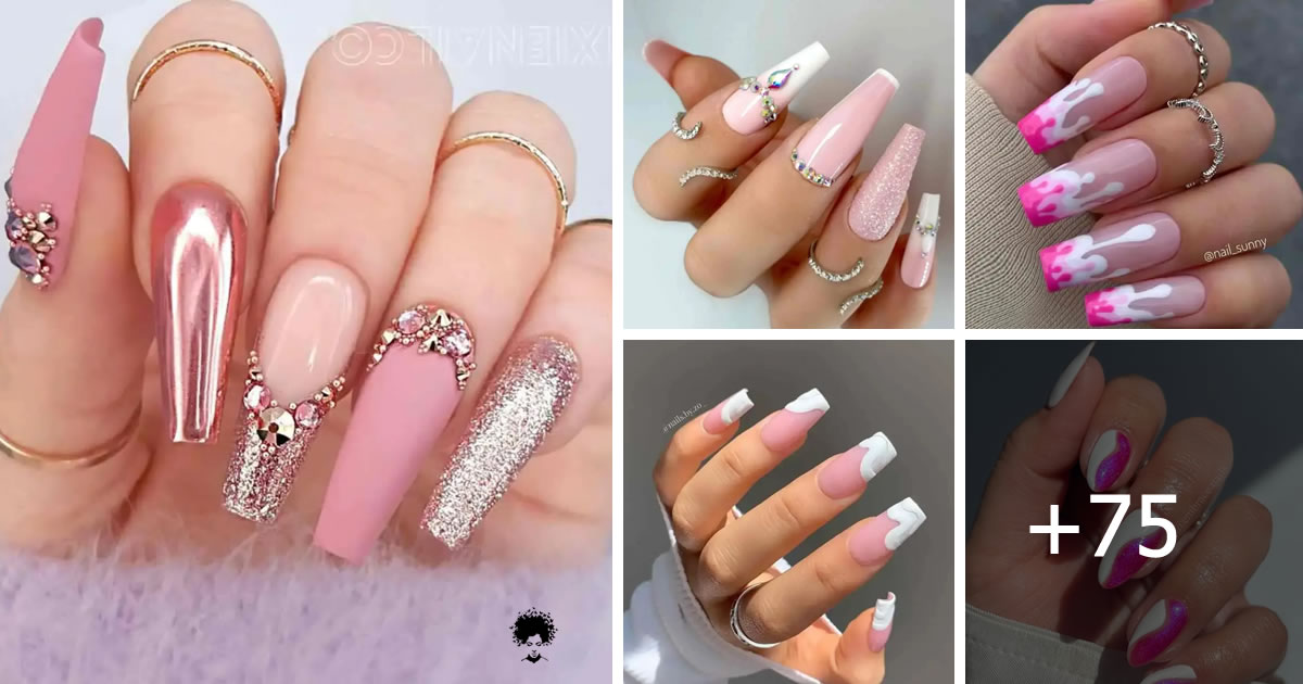 75+ Sєxy Pink Nail Designs to Create Different Look Every Day