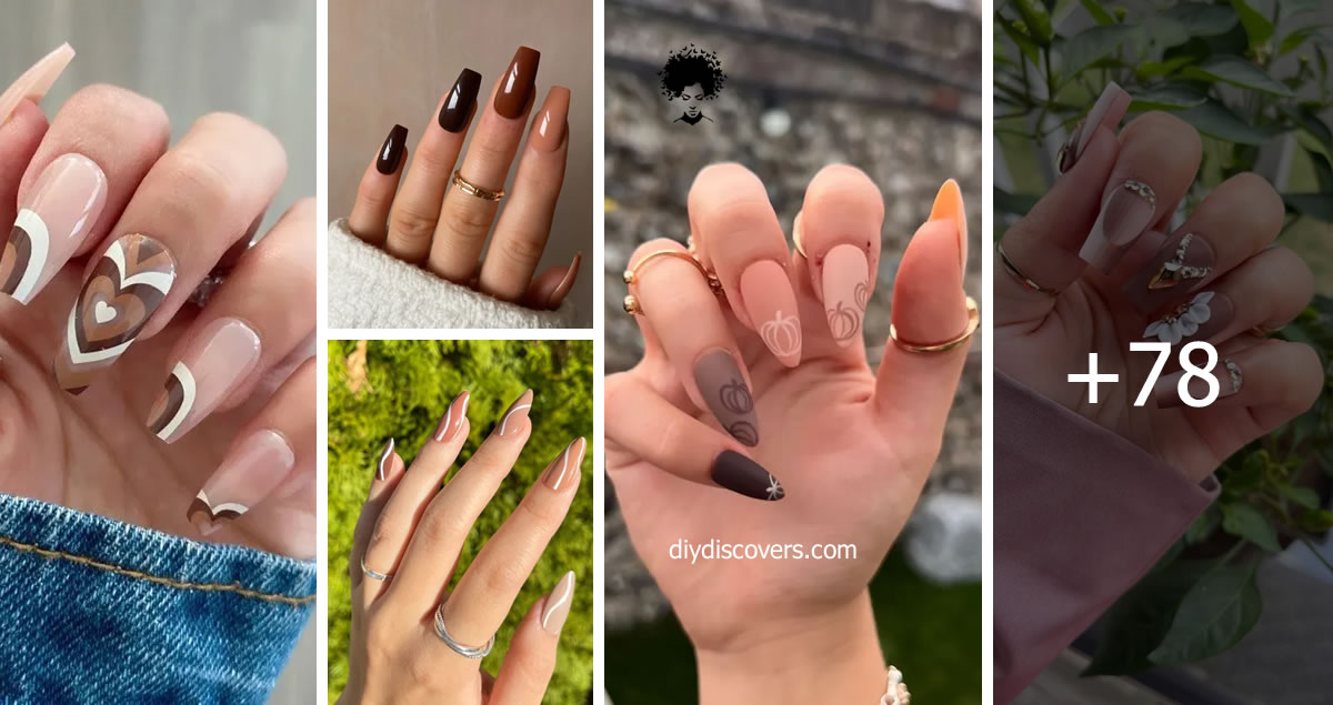 78 of the Most Stylish Brown Ombre Nail Design Ideas for 2022