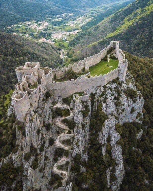 Puilaurens Castle – Shadows of a Once Mighty Fortress