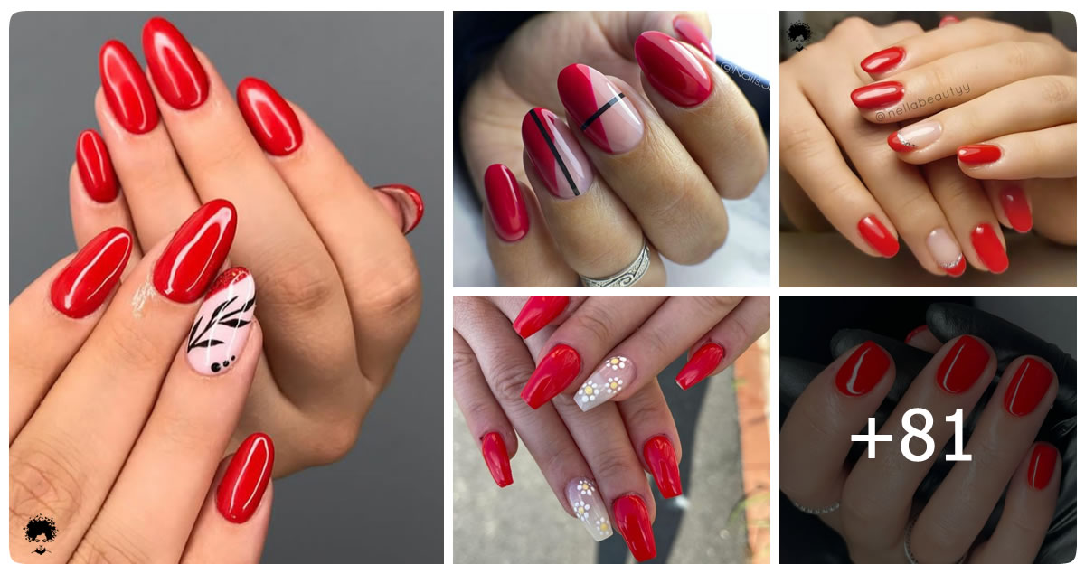 81+ H๏τ Red Nail Designs for 2023