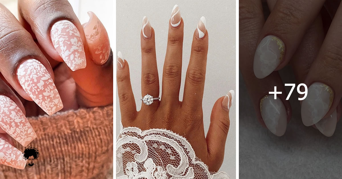 81 PH๏τos: Wedding Nail Ideas That Are Perfect for Your Big Day