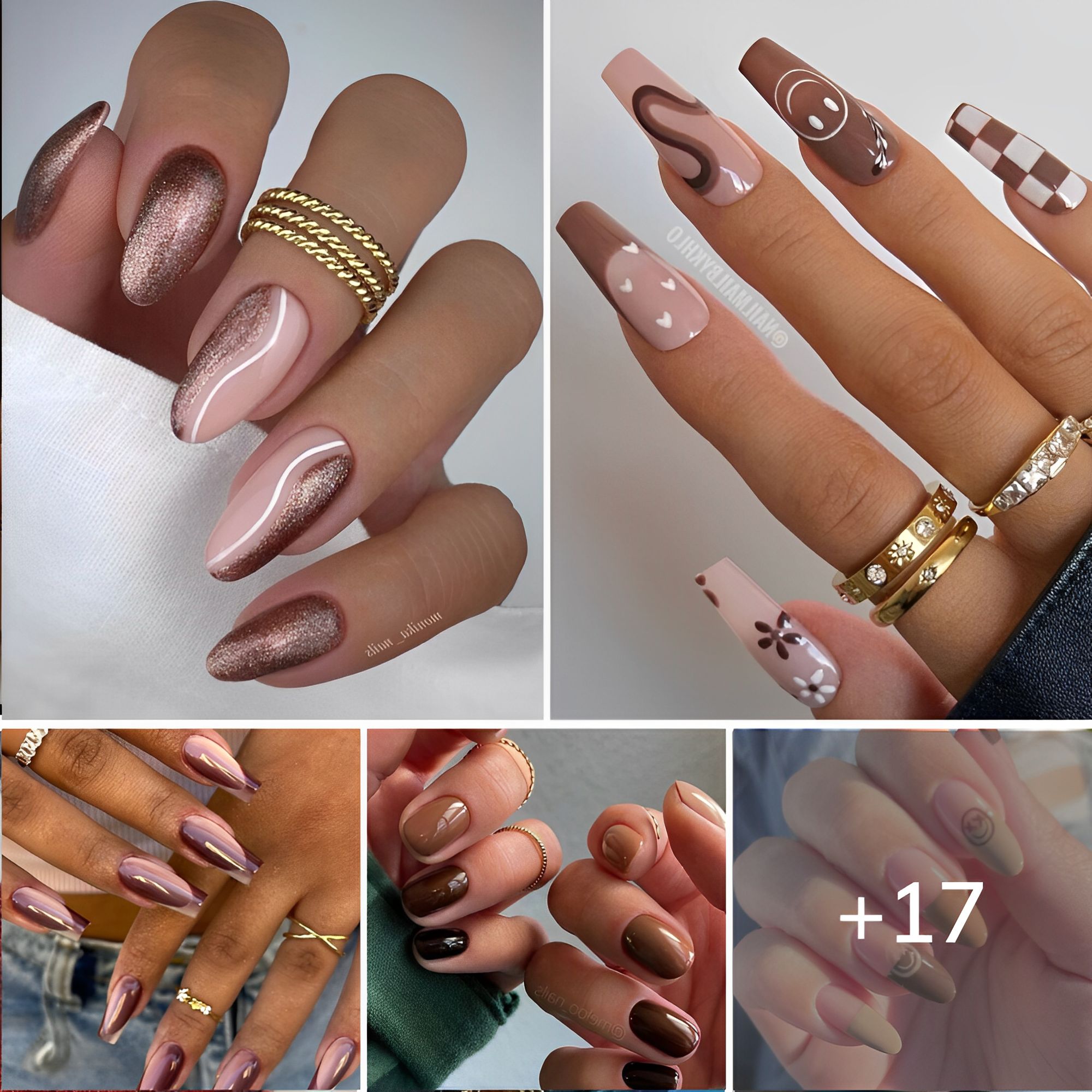 90+ Ultimate Brown Nail Ideas You Need To Try This Season!