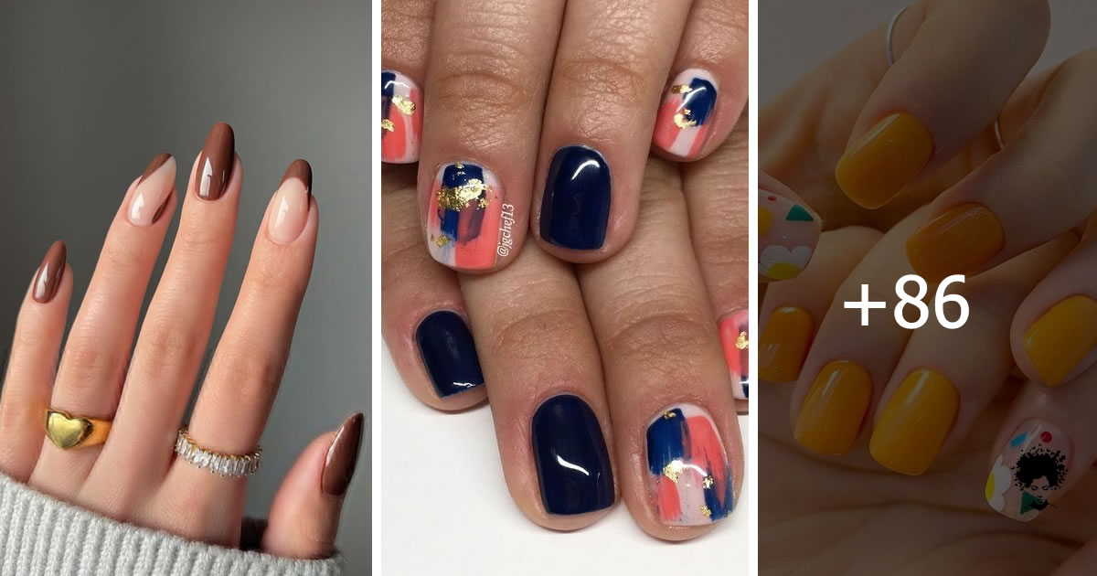 86 PH๏τos: Best Nail Art Designs To Try At Home In 2023