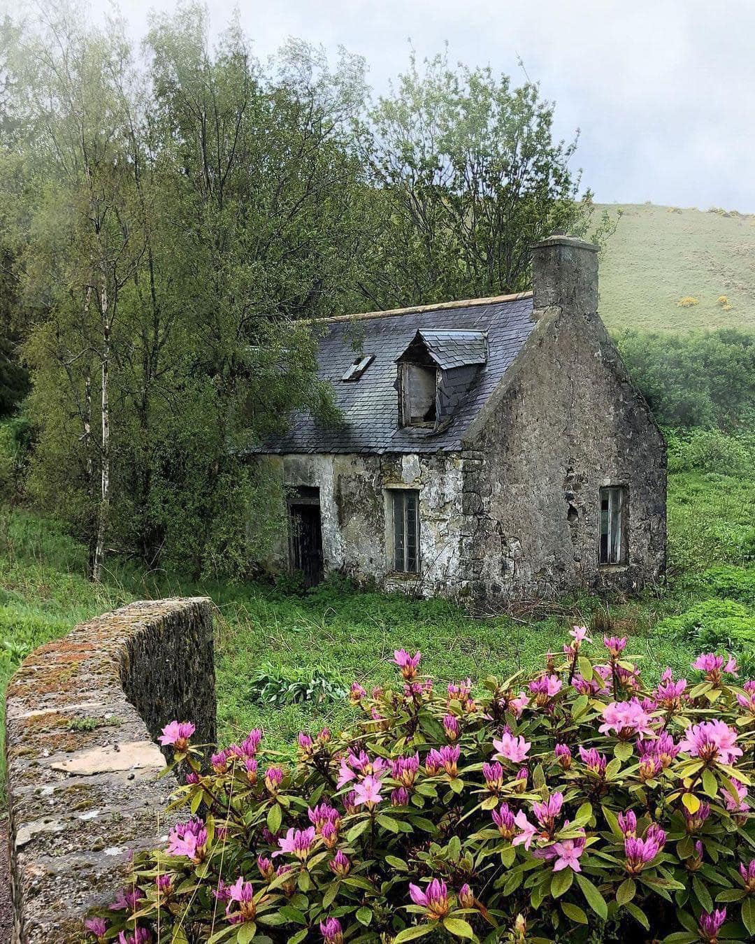 Forgotten Bakery in Bridgend, Scotland