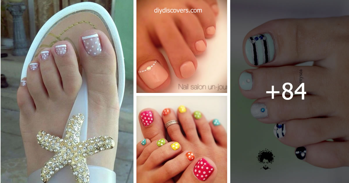 88 PH๏τos: Cute Toe Nail Art Designs – Adorable Toenail Designs for Beginners